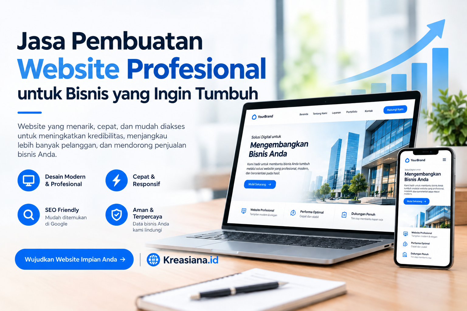 Jasa Pembuatan Website Profesional & Cepat